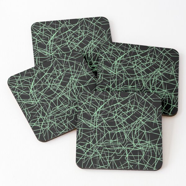Item preview, Green Patterned Lines designed and sold by A. Love.