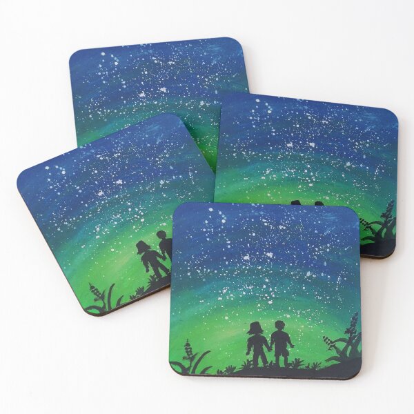 Item preview, Northern Light Galaxy Night Sky designed and sold by Preety Padhiyar.
