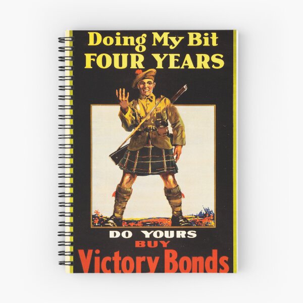 Item preview, Doing My Bit Four Years Do Yours Buy VICTORY BONDS  designed and sold by retroposters.