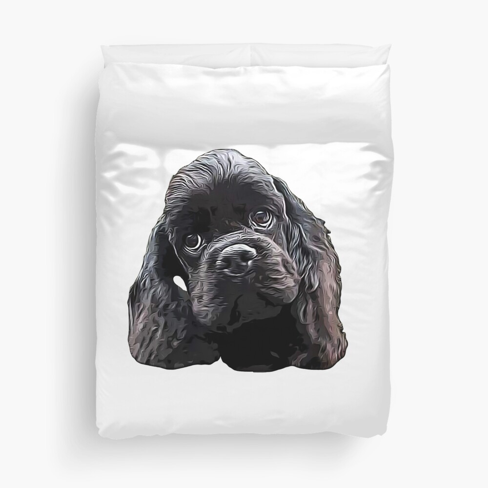 cocker spaniel duvet cover