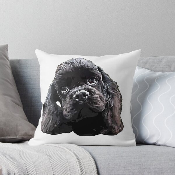 Item preview, American Cocker Spaniel Cutest Black Dog designed and sold by ElegantCat.