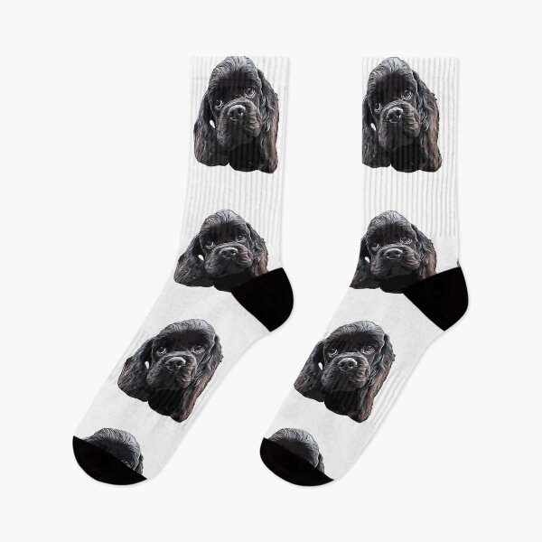 Item preview, American Cocker Spaniel Cutest Black Dog designed and sold by ElegantCat.
