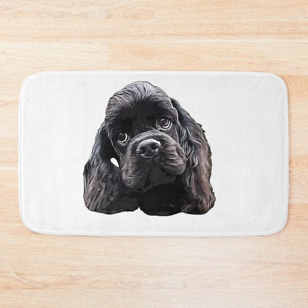 Item preview, American Cocker Spaniel Cutest Black Dog designed and sold by ElegantCat.