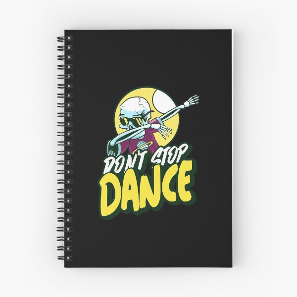 Item preview, Don`t stop dance. Dabbing, dancing Halloween skull skeleton cartoon  designed and sold by RoManSmArt.