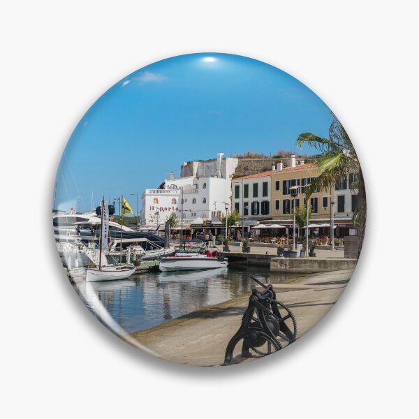 Item preview, Mahon harbor and paseo maritimo - Mahon, Menorca, Balearic islands, Spain designed and sold by Ulysse Pixel.