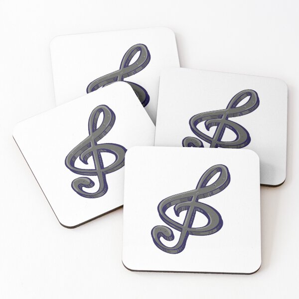 Item preview, Treble Clef Illustration designed and sold by MisterGooseShop.