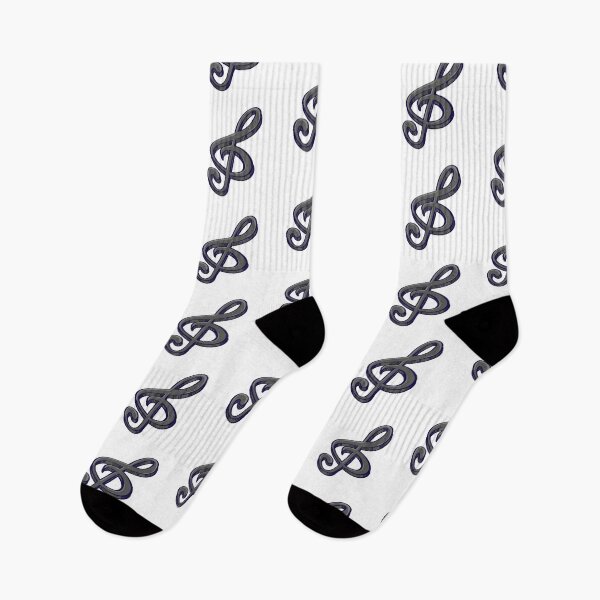 Item preview, Treble Clef Illustration designed and sold by MisterGooseShop.