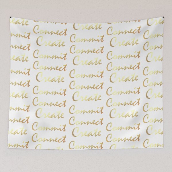 Item preview, Commit, Connect, Create designed and sold by funkybay.