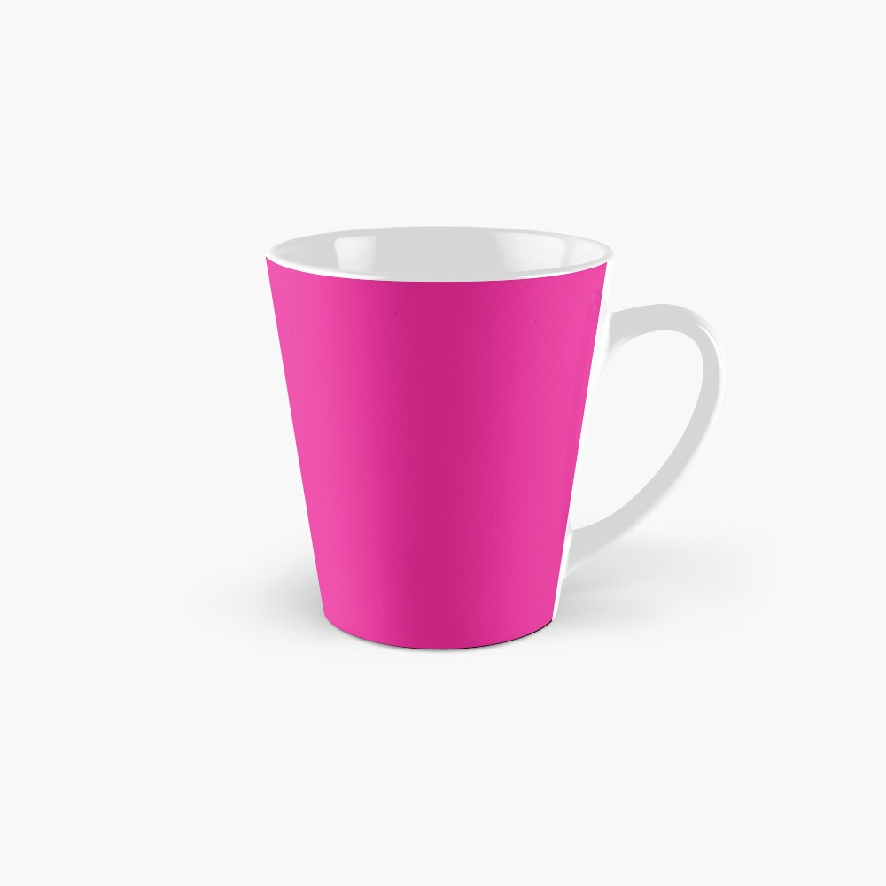 Sprouse inspired-Rose & Splattered Spray Paint- hot pink Mug