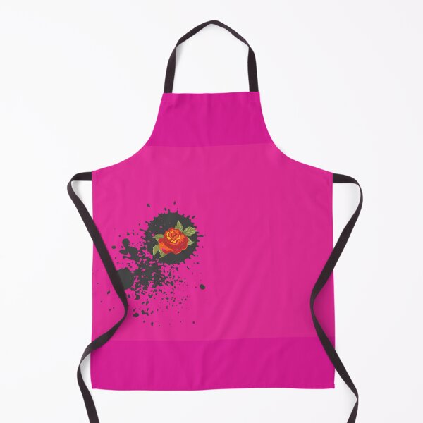 Item preview, Sprouse inspired-Rose & Splattered Spray Paint- hot pink designed and sold by Emily Gartner.