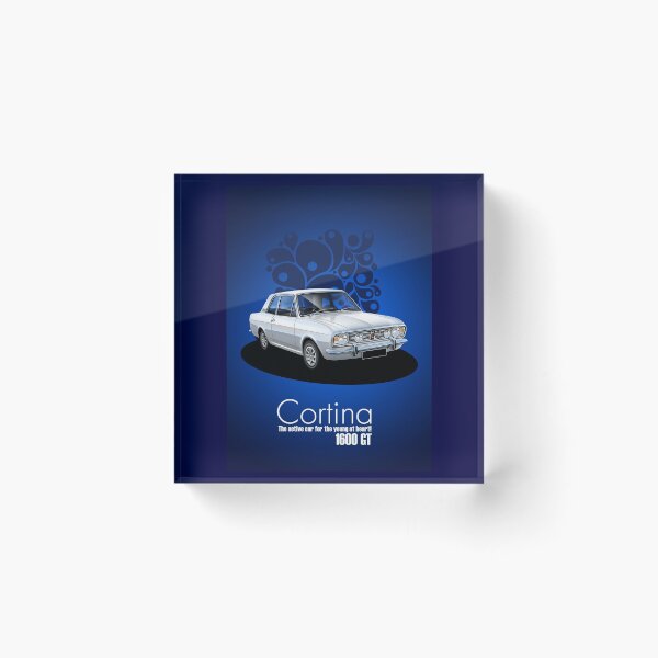 Item preview, Ford Cortina 1600GT period advert designed and sold by RJWautographics.