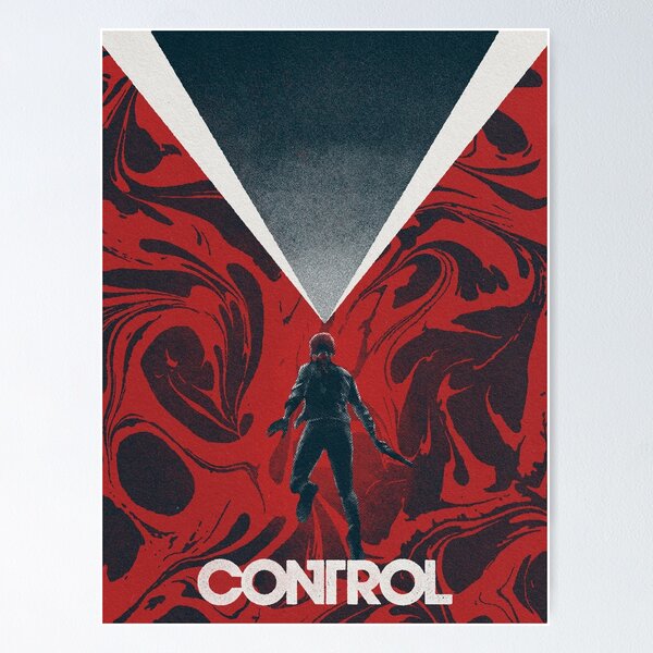 2021 CONTROL Framed Print Ad/Poster PS4 Xbox One Remedy Art Max