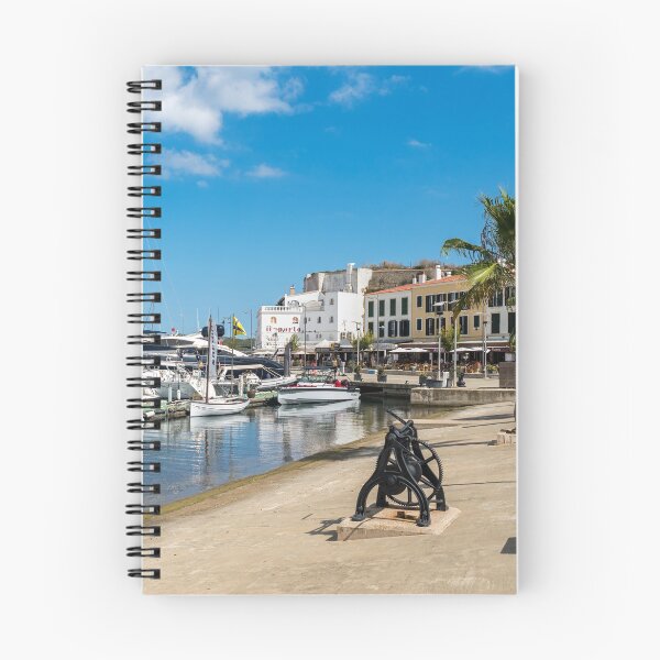 Item preview, Mahon harbor and paseo maritimo - Mahon, Menorca, Balearic islands, Spain designed and sold by Ulysse Pixel.