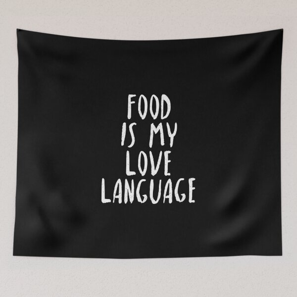 Item preview, Food is My Love Language - Food Lover Gift - Foodie Gift designed and sold by Full Moon.