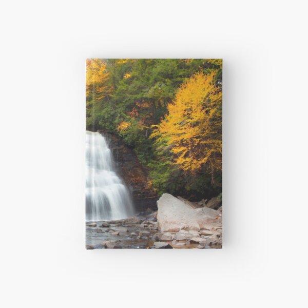 Watercolor Landscape, Swallow Falls 10, Maryland Hardcover Journal