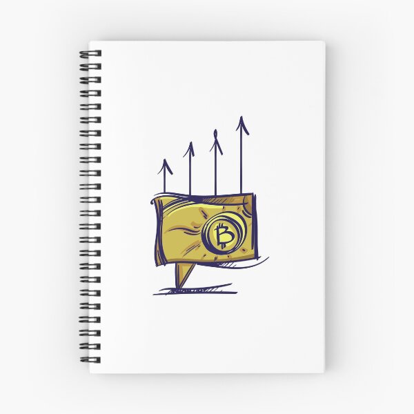 Item preview, Bitcoin Speech Bubble Illustration designed and sold by MisterGooseShop.