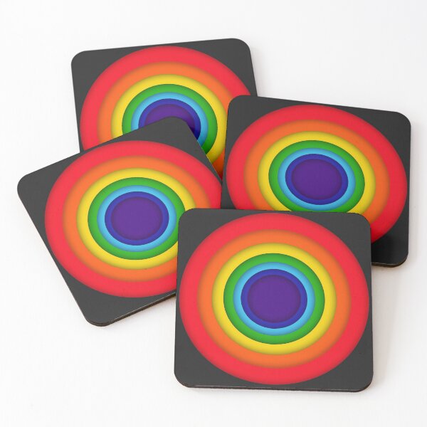 Item preview, Circle Depth Rainbow designed and sold by Designhub1000.
