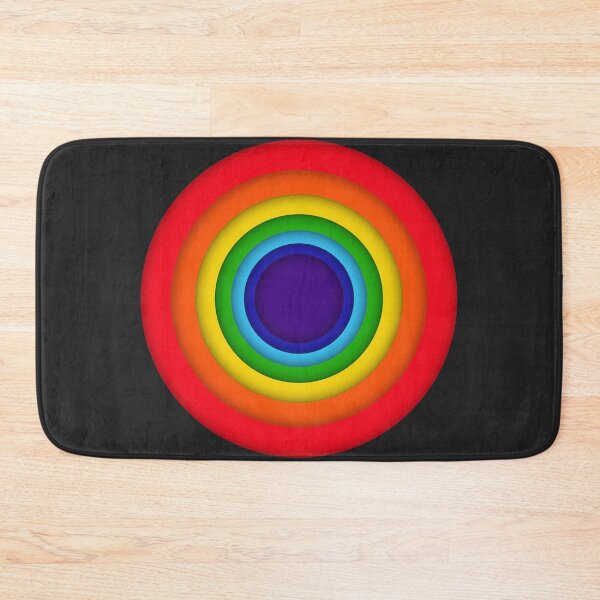 Item preview, Circle Depth Rainbow designed and sold by Designhub1000.