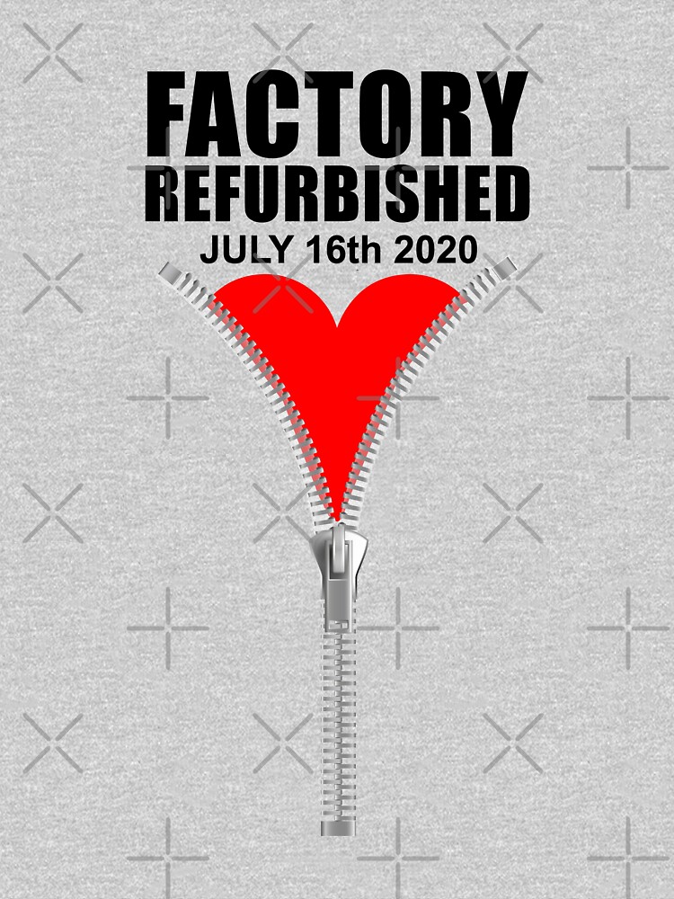 July 16 Heart Zipper Club Member Factory Refurbished Surgery design by vintageday
