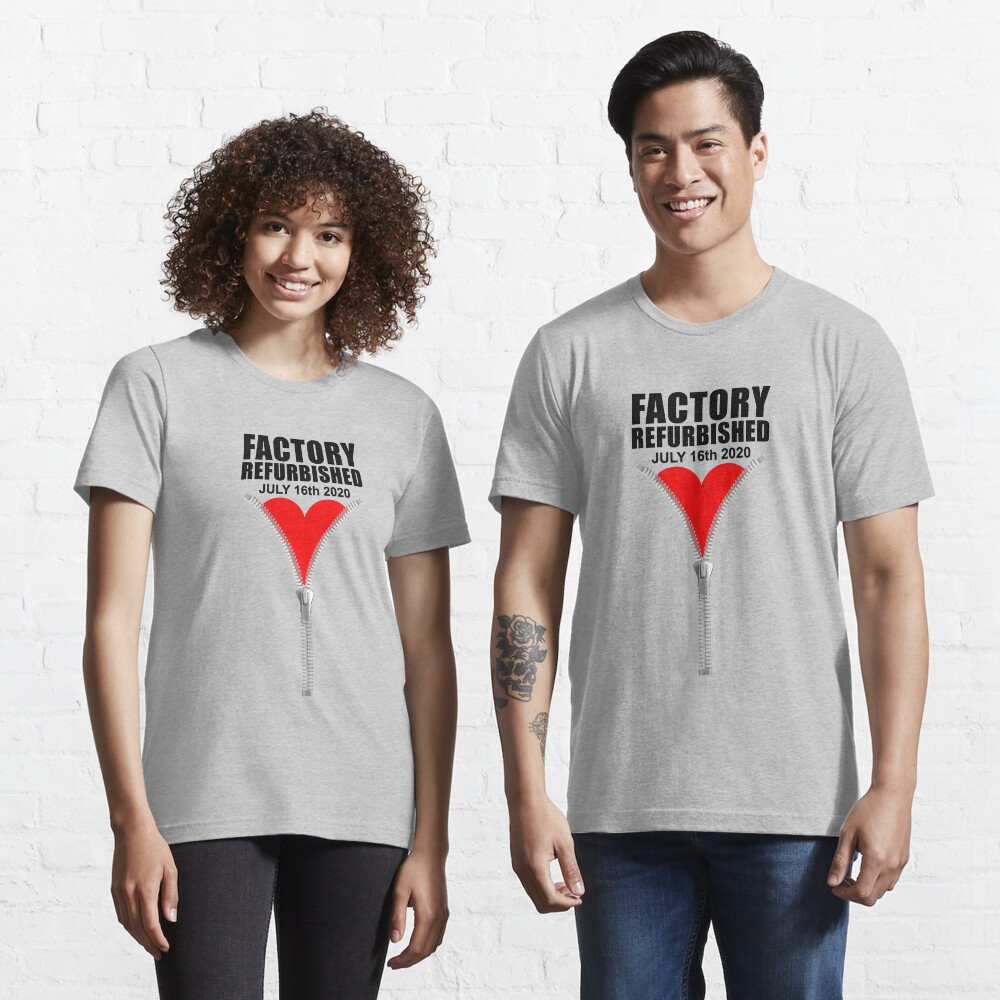 July 16 Heart Zipper Club Member Factory Refurbished Surgery design Essential T-Shirt