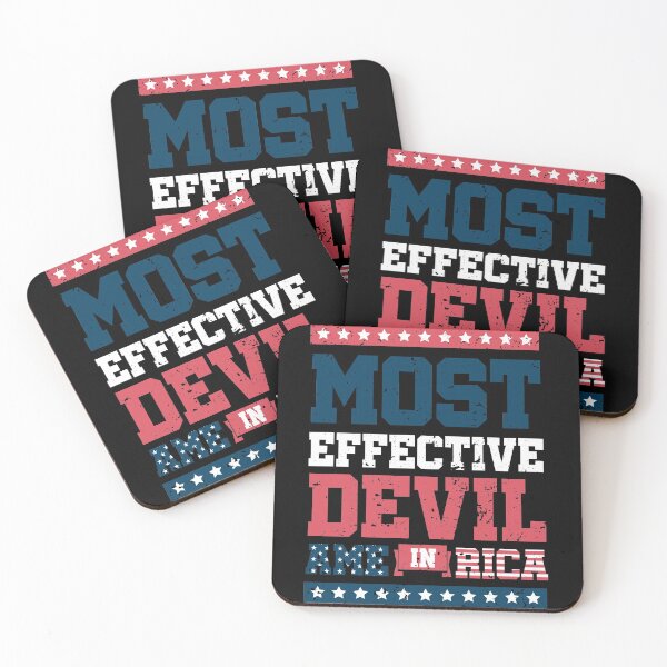 Item preview, Media Most Effective Devil In America designed and sold by Medmac's Designs.