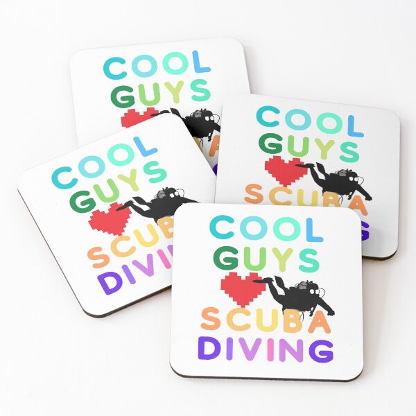 Item preview, Cool guys love scuba diving designed and sold by miaoxiang9.