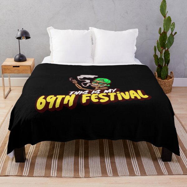 Item preview,  My 69 festival. Halloween music festival skull. smoking skeleton cartoon  designed and sold by RoManSmArt.