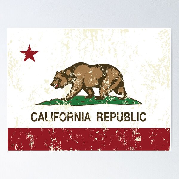 Item preview, California Republic Grunge Distressed  designed and sold by NorCal.