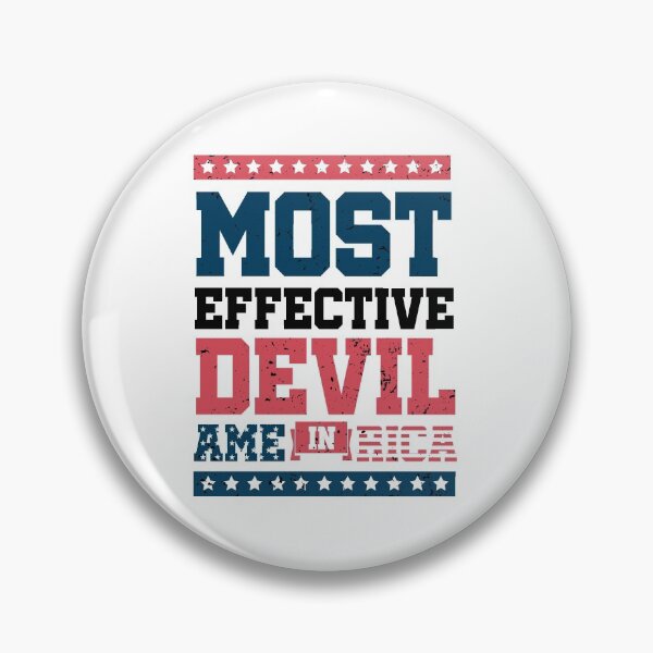 Item preview, Media Most Effective Devil In America designed and sold by Medmac's Designs.