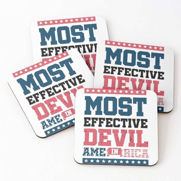 Item preview, Media Most Effective Devil In America designed and sold by Medmac's Designs.