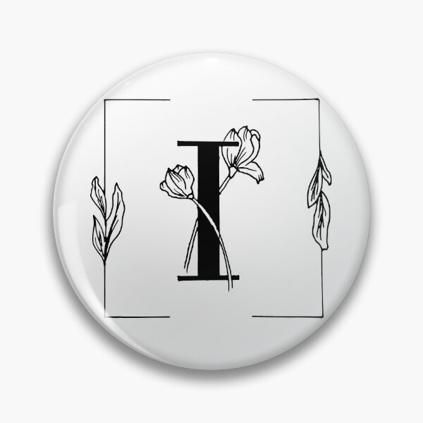 Item preview, Botanical Alphabet I Floral Monogram designed and sold by AuroCreatives.