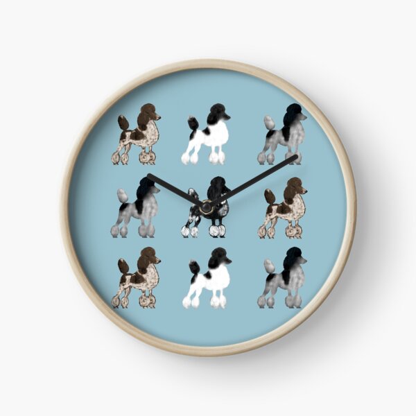 Item preview, Parti Poodle Parade designed and sold by ThePoodleandCo.