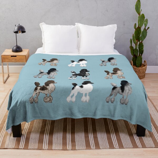 Item preview, Parti Poodle Parade designed and sold by ThePoodleandCo.