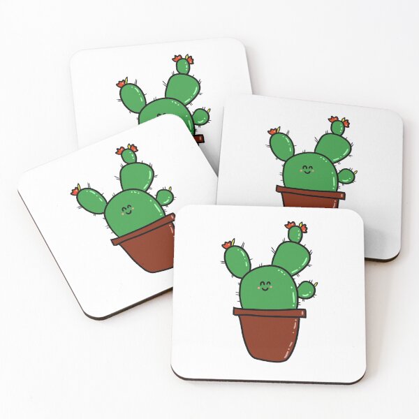 Item preview, Happy Little Cactus Plant designed and sold by Monsterful Reads.
