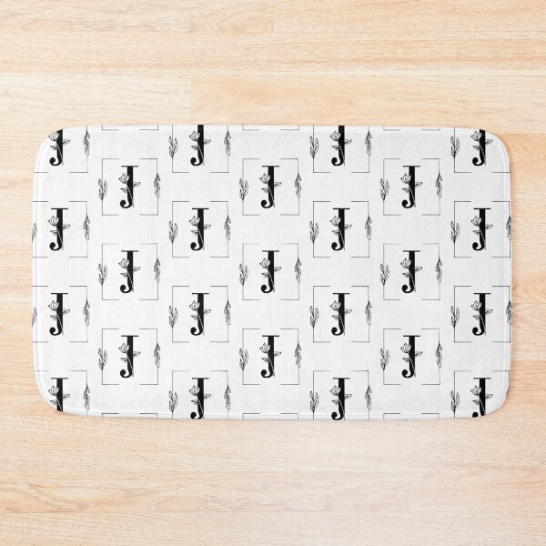 Item preview, Botanical Alphabet J Floral Monogram designed and sold by AuroCreatives.