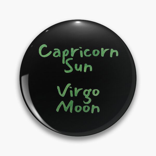 Item preview, Capricorn Sun Virgo Moon Text designed and sold by leomooncreates.