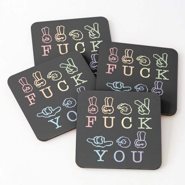 Item preview, ASL "fuck you" designed and sold by SweetLog.