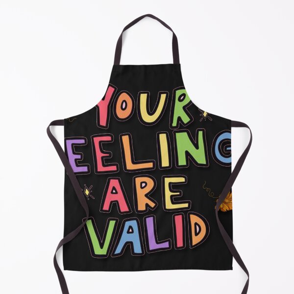 Item preview, quotes your feelings are valid designed and sold by Sonia Jones Art.