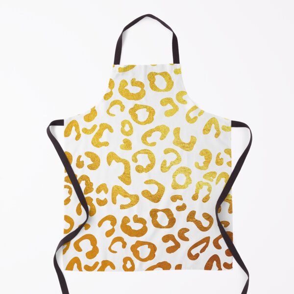 Item preview, Golden leopard print designed and sold by ColorsHappiness.