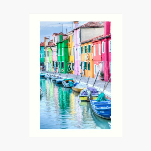 Burano Italy Art Print