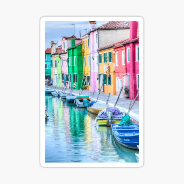Burano Italy Sticker