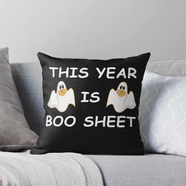 Item preview, This Year Is Boo Sheet Funny Ghost Boo Halloween  designed and sold by binly123.