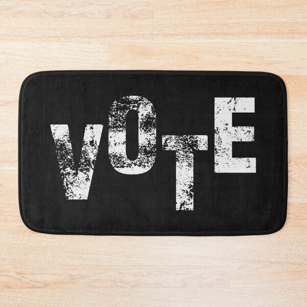 Item preview, Gray Grunge Vote designed and sold by redgoch.