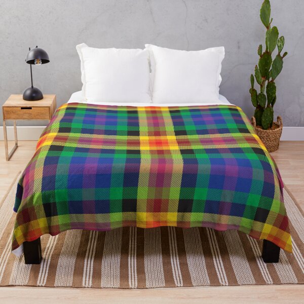 Item preview, Rainbow Glen Plaid Tartan Pattern designed and sold by Siu-Hong Mok.