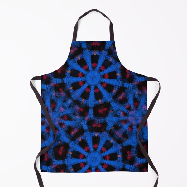 Item preview, Nine Spoke Wheel Nautical Dharma in Red, Black and Blue designed and sold by AlteredAtelier.