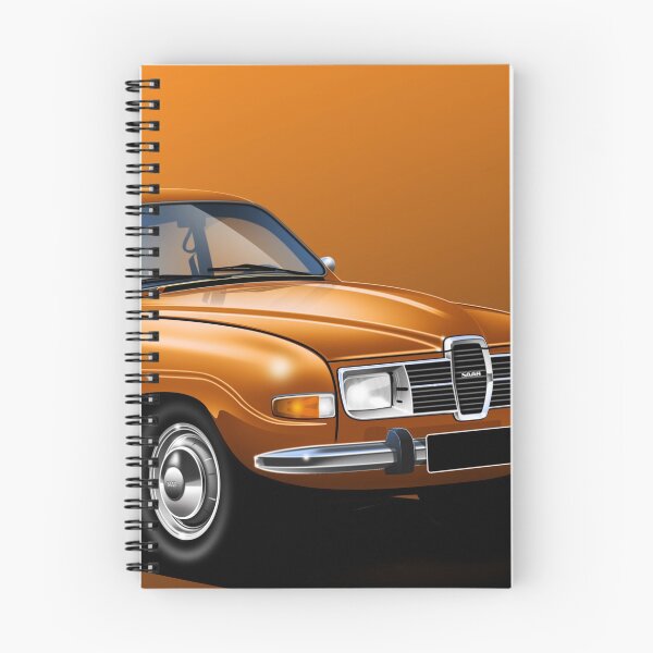 Item preview, Saab 96 Poster illustration - orange designed and sold by RJWautographics.