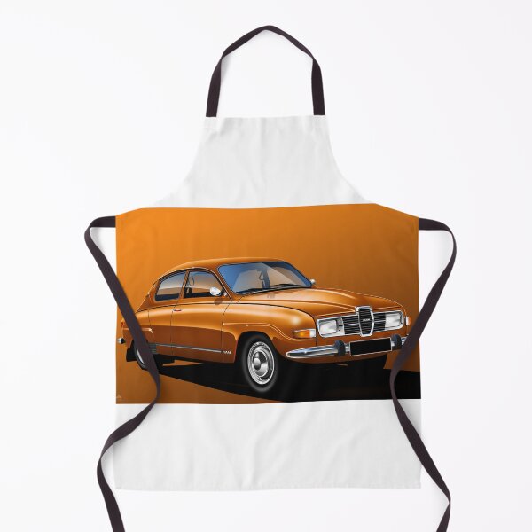 Item preview, Saab 96 Poster illustration - orange designed and sold by RJWautographics.
