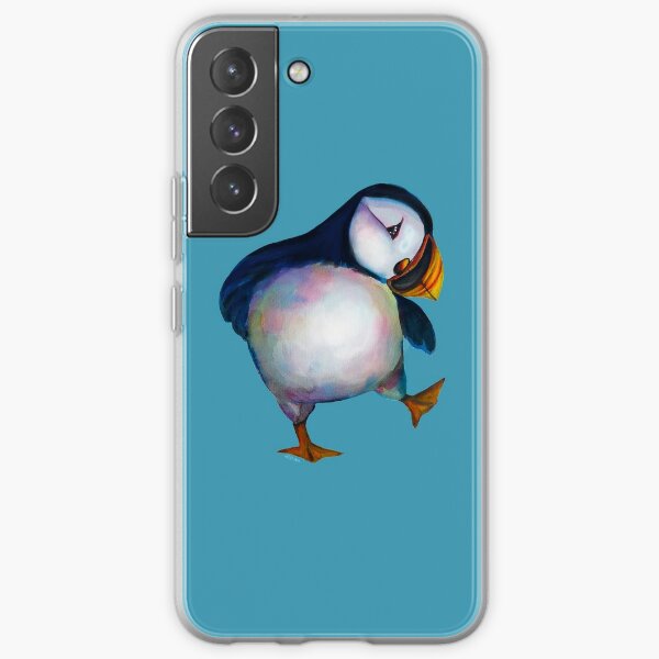 Watercolour Puffin Samsung Galaxy Soft Case