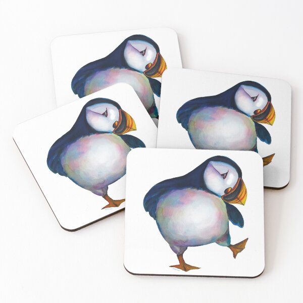 Item preview, Watercolour Puffin designed and sold by Janice  Cooper-Hardy.