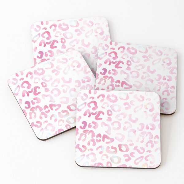 Item preview, Pink rainbow leopard print designed and sold by ColorsHappiness.